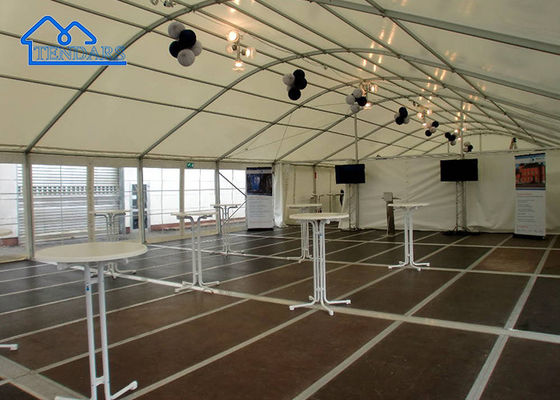 কেনা বিবাহের অভ্যর্থনার জন্য 8x12m আর্কাম তাঁবু গ্যালভানাইজড স্টিলের বায়ু-প্রতিরোধী UV-প্রতিরোধী ফ্যাব্রিক অনলাইনে উৎপাদন