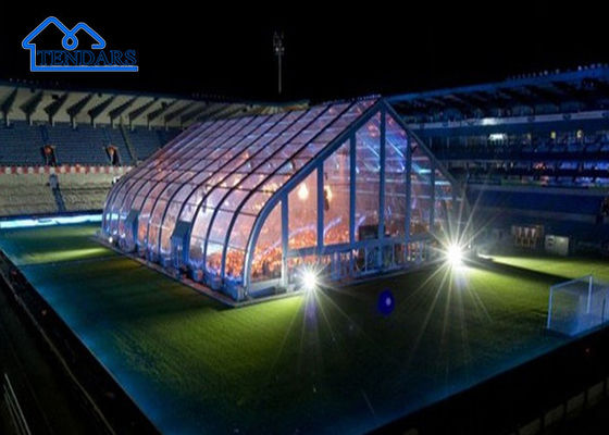 কেনা 12x20m স্পোর্টস হল টেন্ট হেভি ডিউটি ​​অ্যালুমিনিয়াম কলাম ফ্রি ইউভি-প্রতিরোধী ফ্যাব্রিক মাল্টি-স্পোর্ট সুবিধা সিরিজের জন্য 140 অনলাইনে উৎপাদন