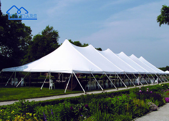 ভারী দায়িত্ব Cuatom তাত্ক্ষণিক Gazebo পার্টি বায়ু প্রতিরোধী সঙ্গে সাদা ক্যানভাস তাঁবু বিক্রয়