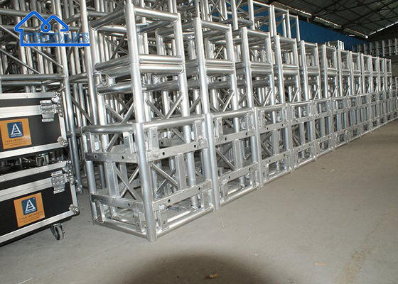 অ্যালুমিনিয়াম ভারী দায়িত্ব খাদ রৌপ্য 300mm স্টেজ হালকা ট্রাস প্রদর্শনী জন্য