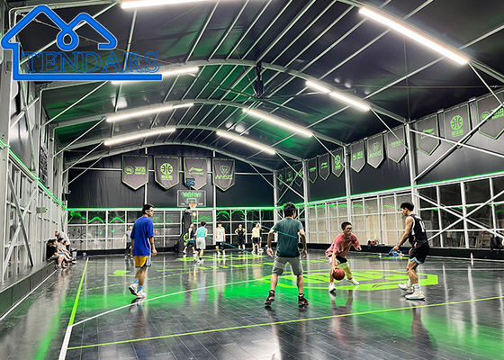 নমনীয় ভারী দায়িত্ব Marquee তাঁবু মডুলার বাস্কেটবল খেলাধুলা অ্যালুমিনিয়াম খাদ বড় তাঁবু একাডেমী তাঁবু ইন স্টোর