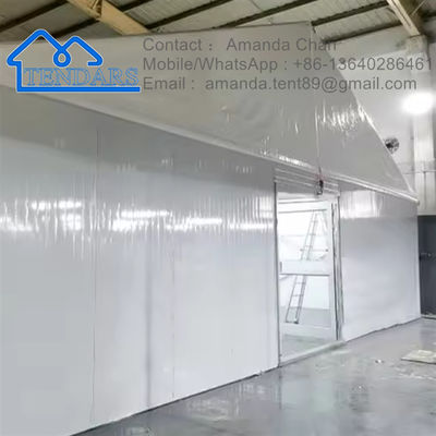 বড় জলরোধী অ্যালুমিনিয়াম খাদ অস্থায়ী বিল্ডিং ইন্ডাস্ট্রিয়াল স্টোরেজ তাঁবু বিক্রয়