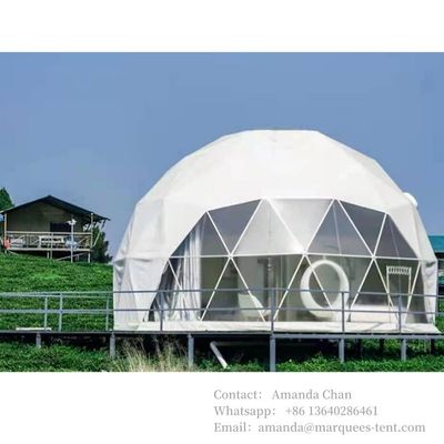 নতুন ডিজাইন কাস্টমাইজড গ্ল্যাম্পিং গম্বুজ তাঁবু গম্বুজ তাঁবু বহিরঙ্গন গ্লাস গম্বুজ প্রবণতা বহিরঙ্গন বাথরুম